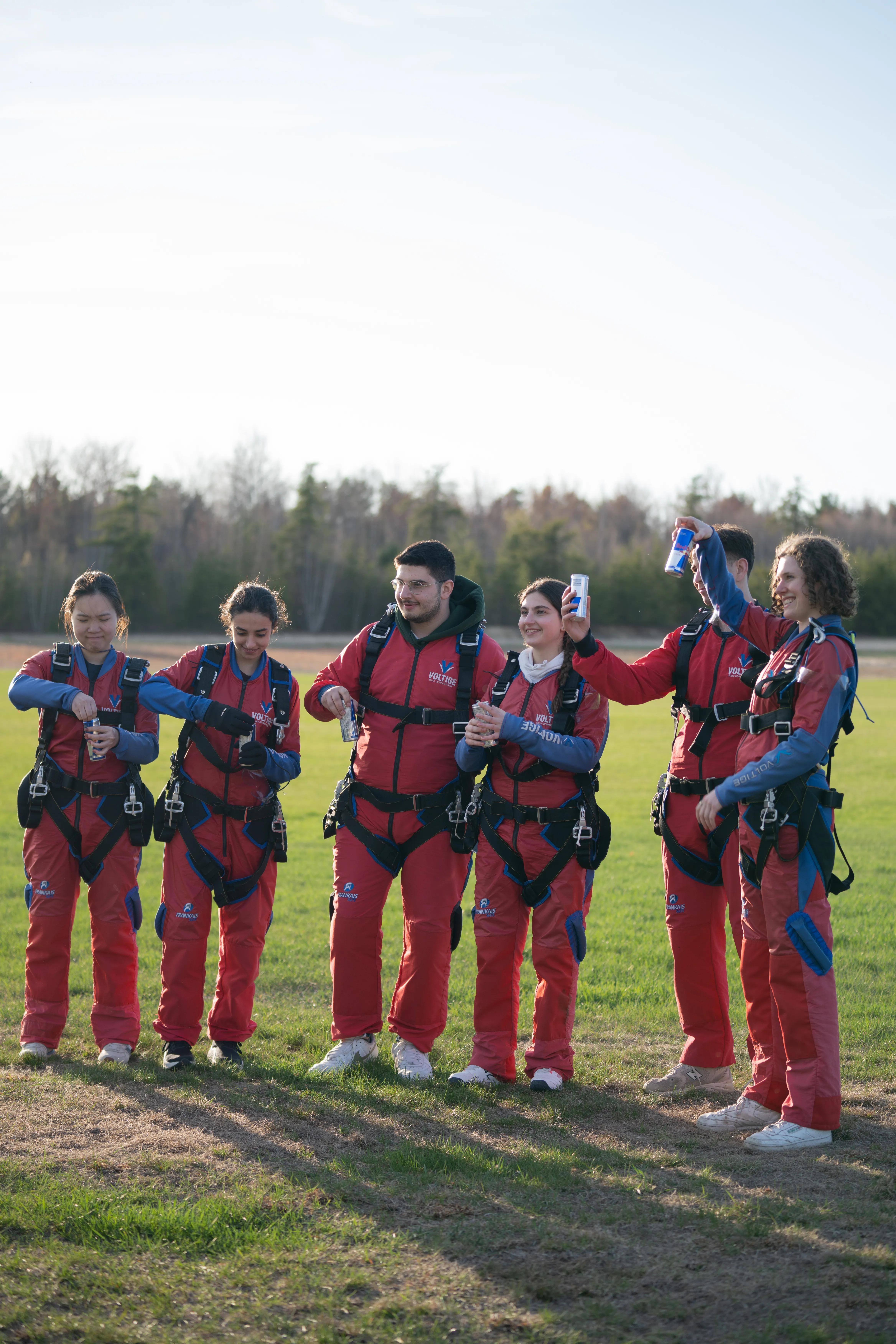 Parachute Voltige group activity